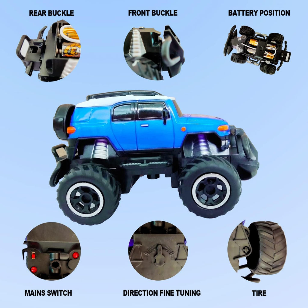 Remote Control All Terrain Electric Toy Off-Road Car, 2WD High Speed 30KM/h Monster Truck V280694