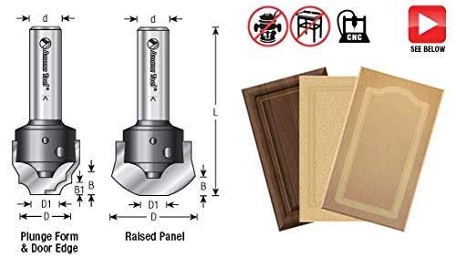 CNC Insert Cove Raised Panel for MDF and Wood Cabinet Doors H5274