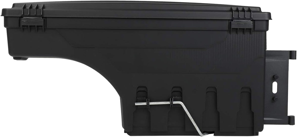 Truck Bed Wheel Well Storage Case Tool Box Black Lockable Storage Box Unit One Pair I3831