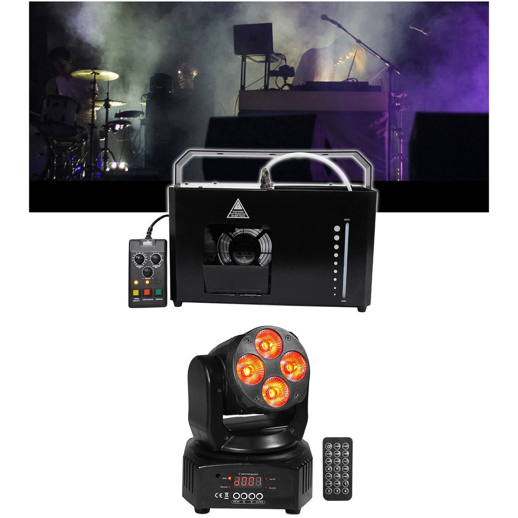 Haze Machine Hazer with RGBW Moving Head E178