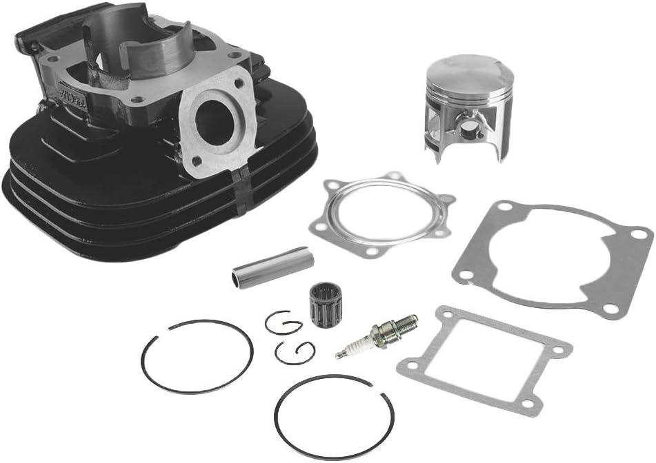 Cylinder Piston Gasket Top End Kit Fits 1988-2006 Yamaha Blaster 200 YFS200 Pack of 2 L30679