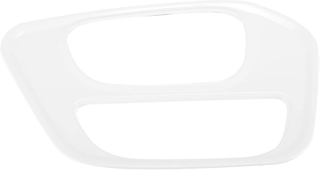 White Gear Shift Panel Cover Trim for Dodge Challenger I2379
