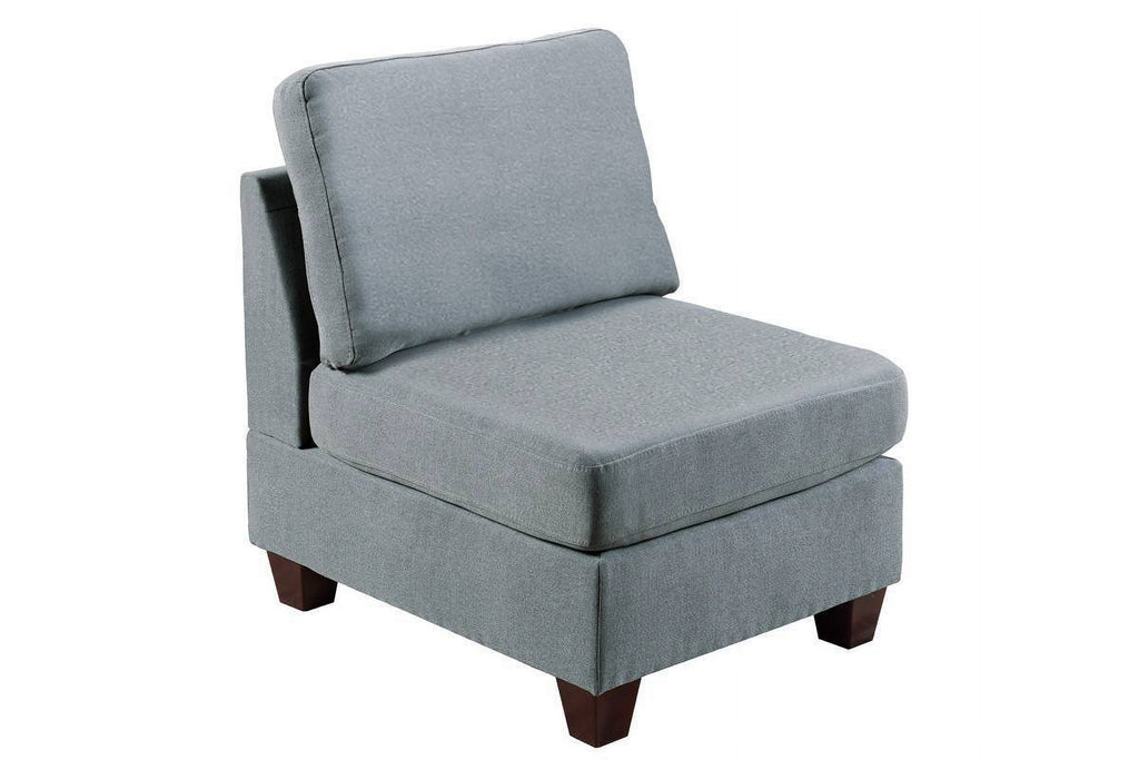 Modular Sectional 6pc Set Gray G779689
