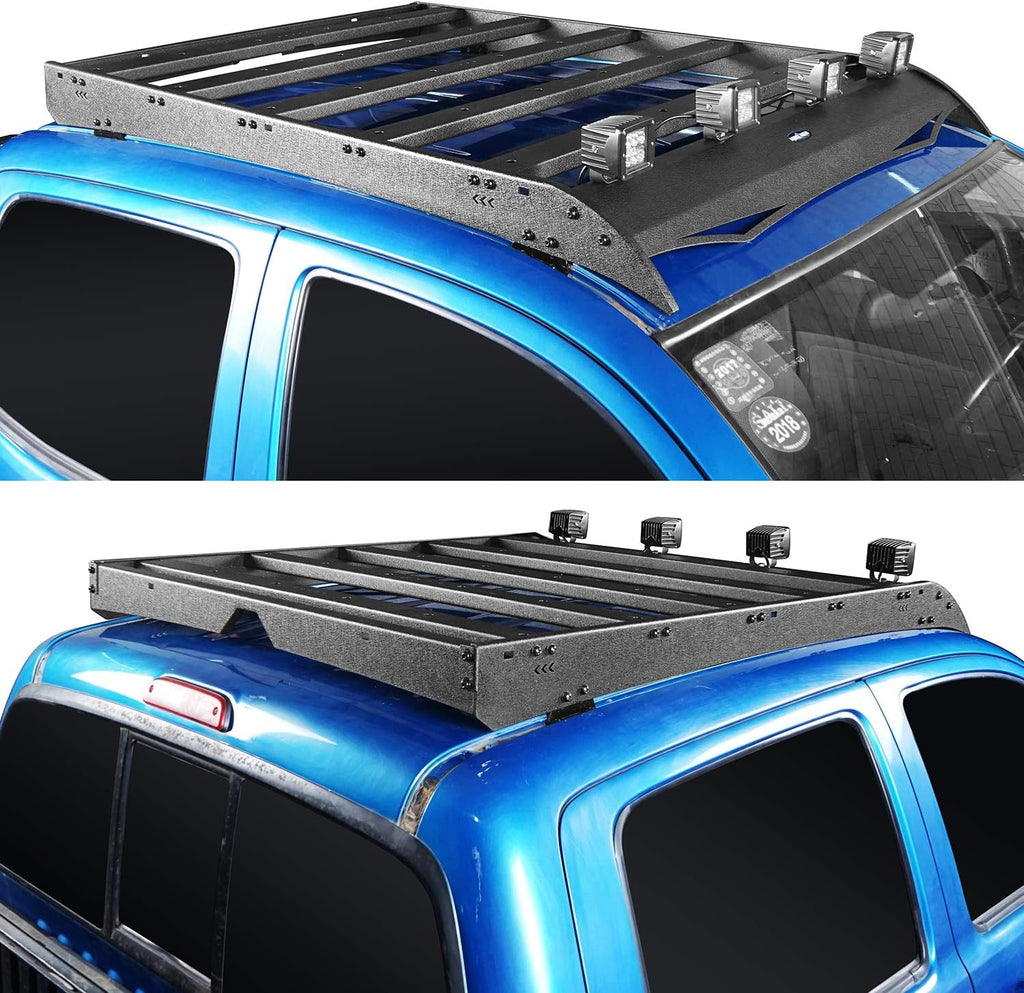 Steel Roof Rack Cargo Carrier for Toyota Tacoma Double Cab Truck E88628