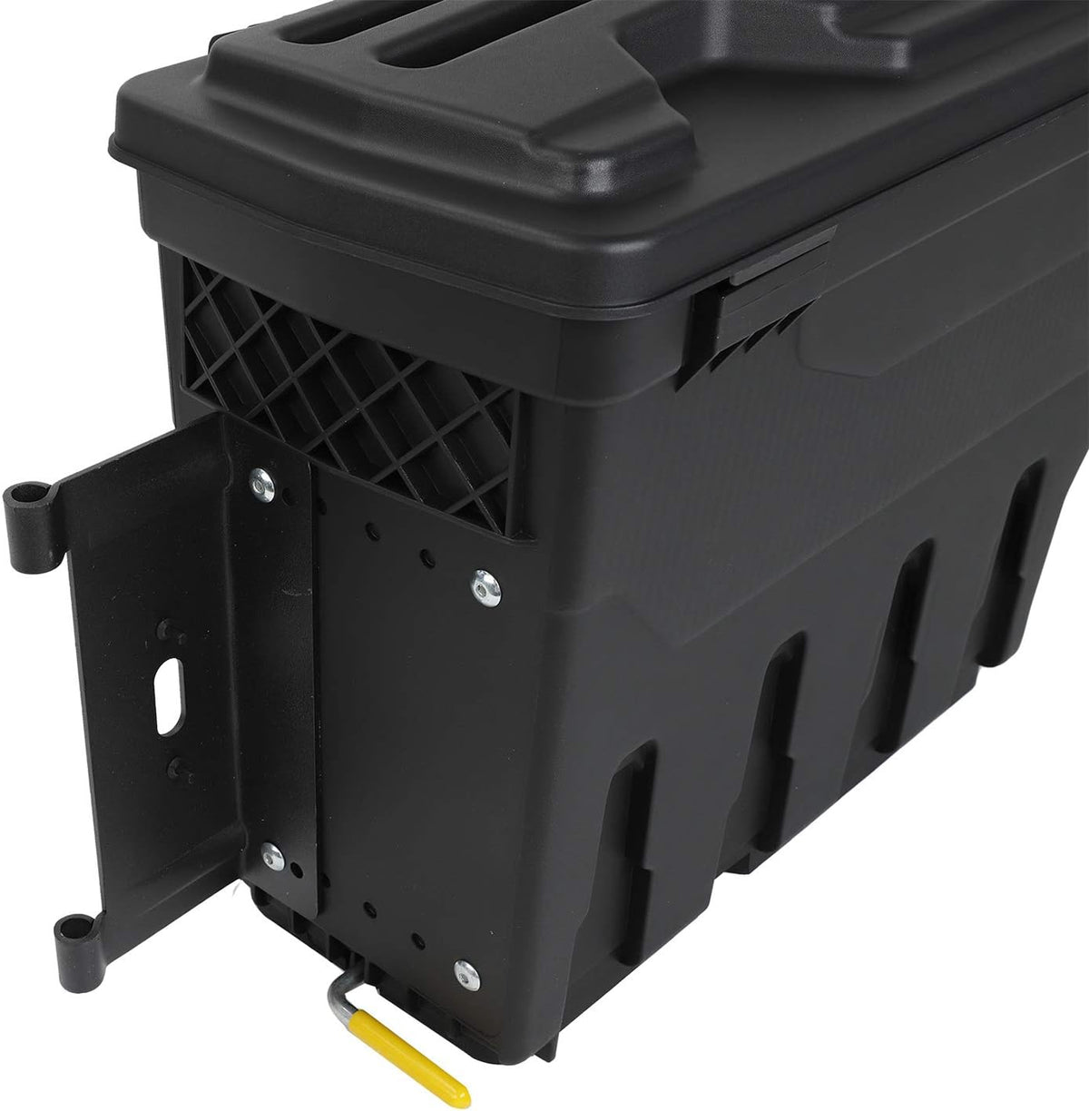 Truck Bed Wheel Well Storage Case Tool Box Black Lockable Storage Box Unit One Pair I3831