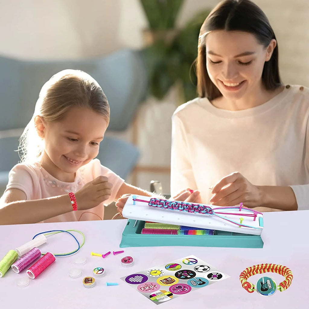 DIY Craft Kit Friendship Bracelet Making Set W12234