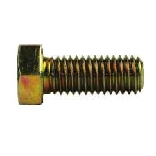 7/16-20 x 1 1/4 Hex Cap Screw Grade 5 Zinc Yellow Plated Steel (Quantity: 550 pcs) E62376