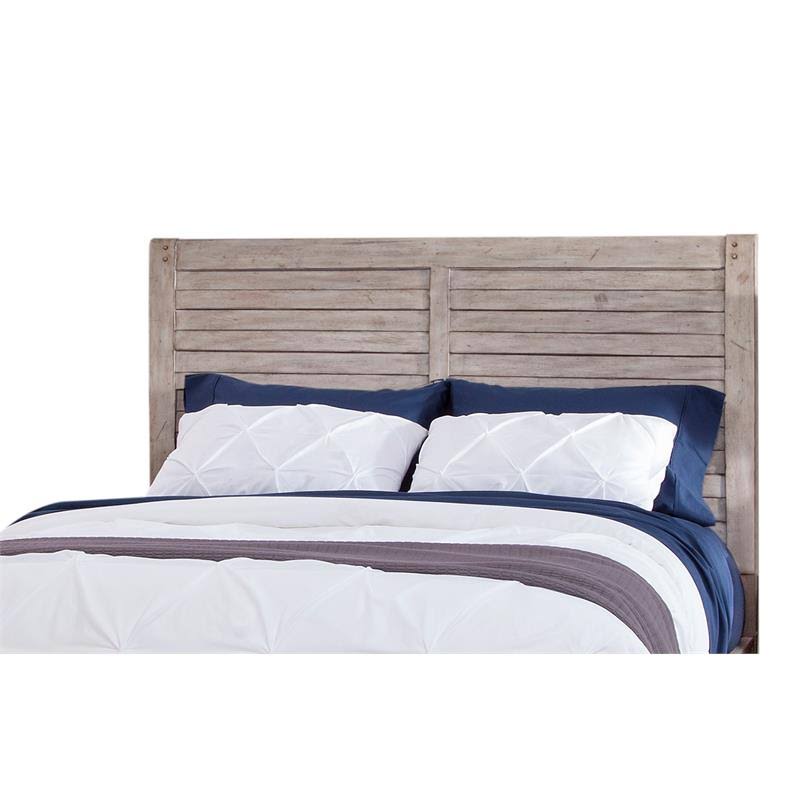 Whitewashed Queen Panel Headboard L598