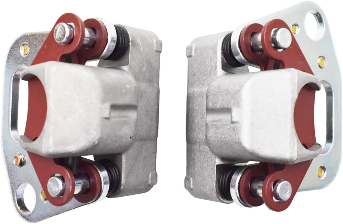 Front Brake Caliper Set with Pads Pack of 2 D7076