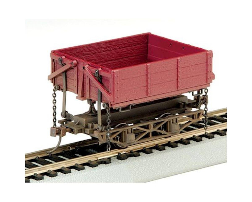 On30 Wood Side Dump Car, Red (3) P111