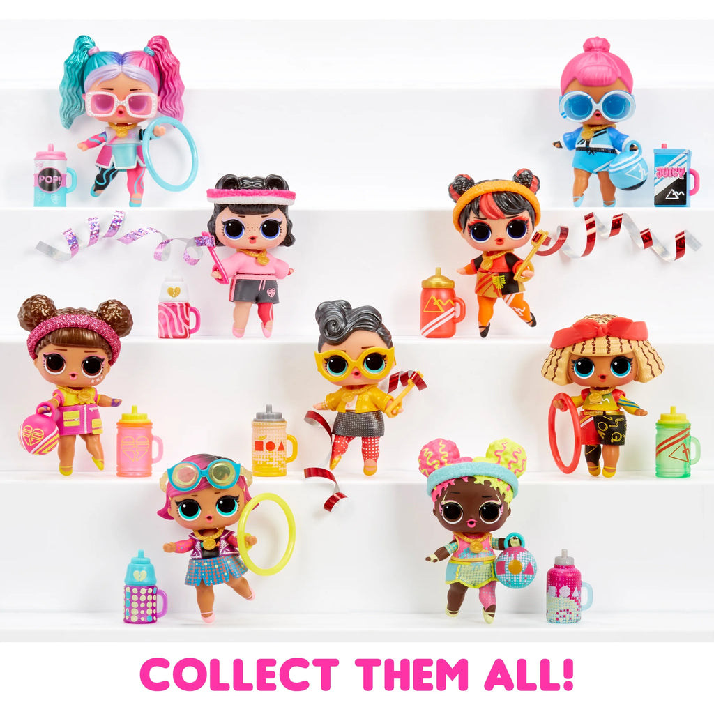 LOL Surprise Gymnastics Doll with 8 Surprises, Balance Beam Ball, Ages 4+ D187294