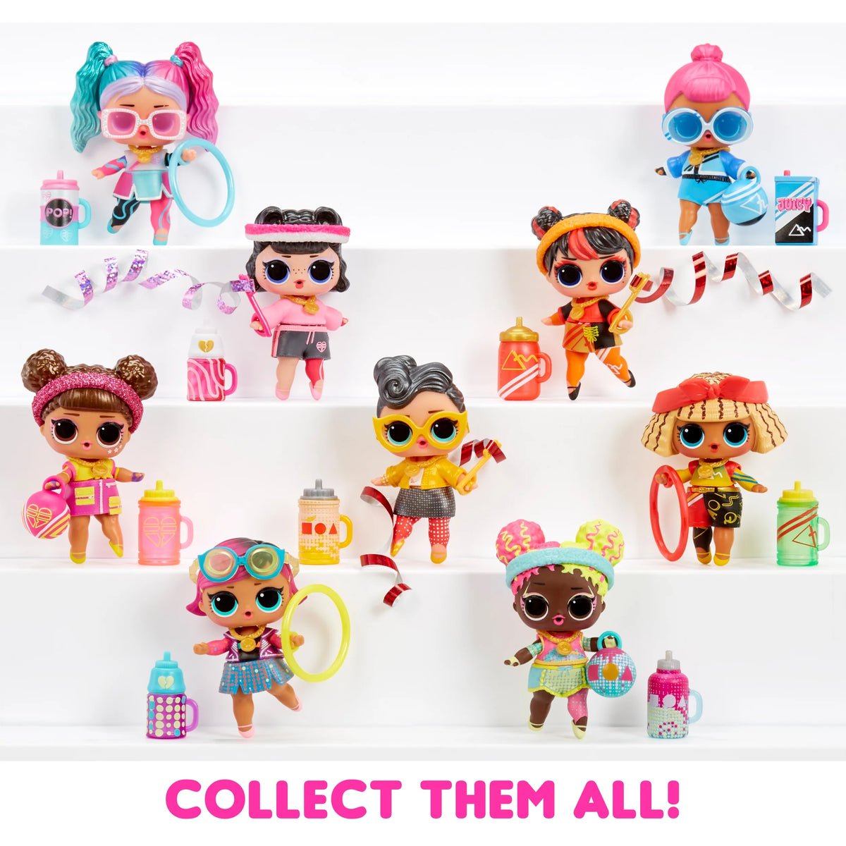 LOL Surprise Gymnastics Doll with 8 Surprises, Balance Beam Ball, Ages 4+ D187294