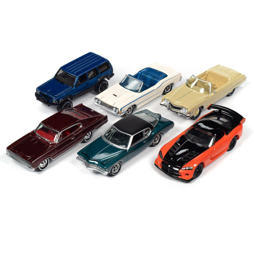 Set A of 6 Cars 1/64 Diecast Model Cars G699