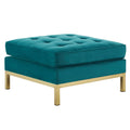Velvet Ottoman J902