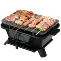 Cast Iron Charcoal Tabletop BBQ Grill Stove Y533997