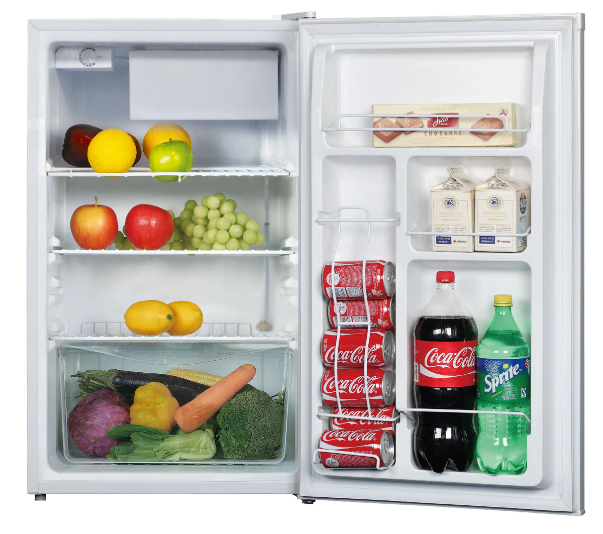 White 4.4 Cu Ft Single Door Mini Fridge G899008