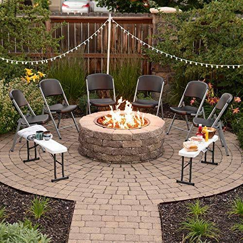 6 Pk Commercial Folding Chair L707911