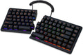 TKL Split Mechanical Keyboard with Cherry MX Brown Switch and PBT Double Shot Keycaps L351