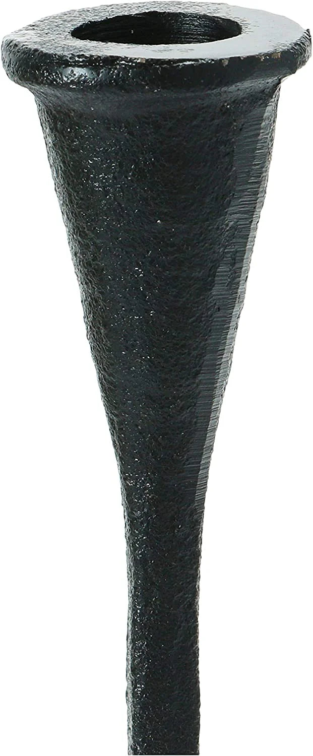Black Cast Iron Taper Holder W6912