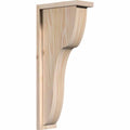 Carmel Smooth Corbel with Backplate, Douglas Fir O46225