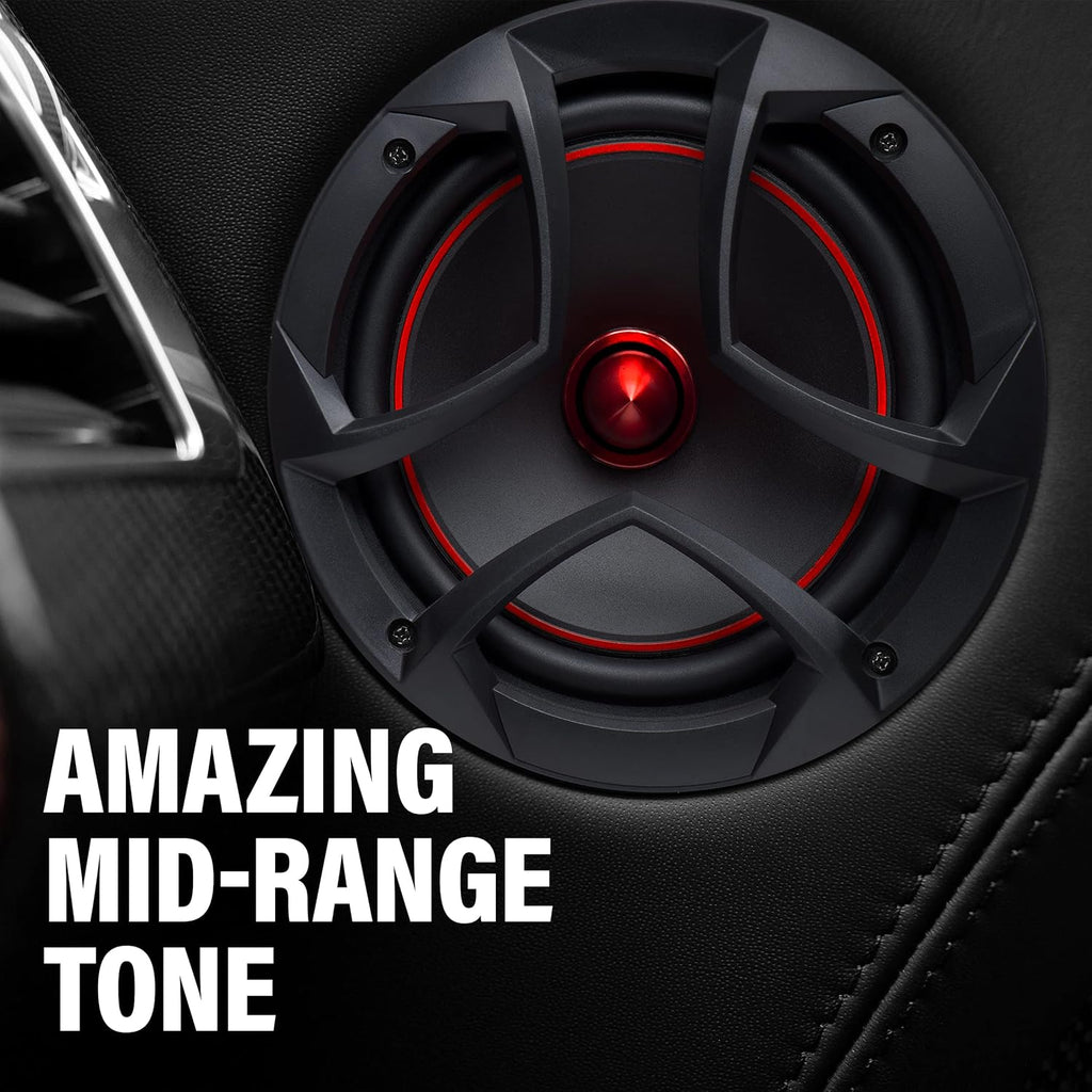 6.5 Inch 2 Way Component Car Speakers, 350 Watts Per Pair Z32189