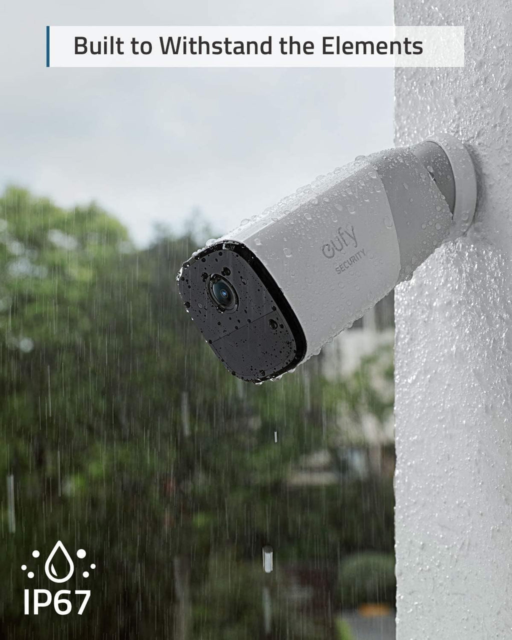 Wireless Home Security Camera System, 2K Resolution, Night Vision H696842
