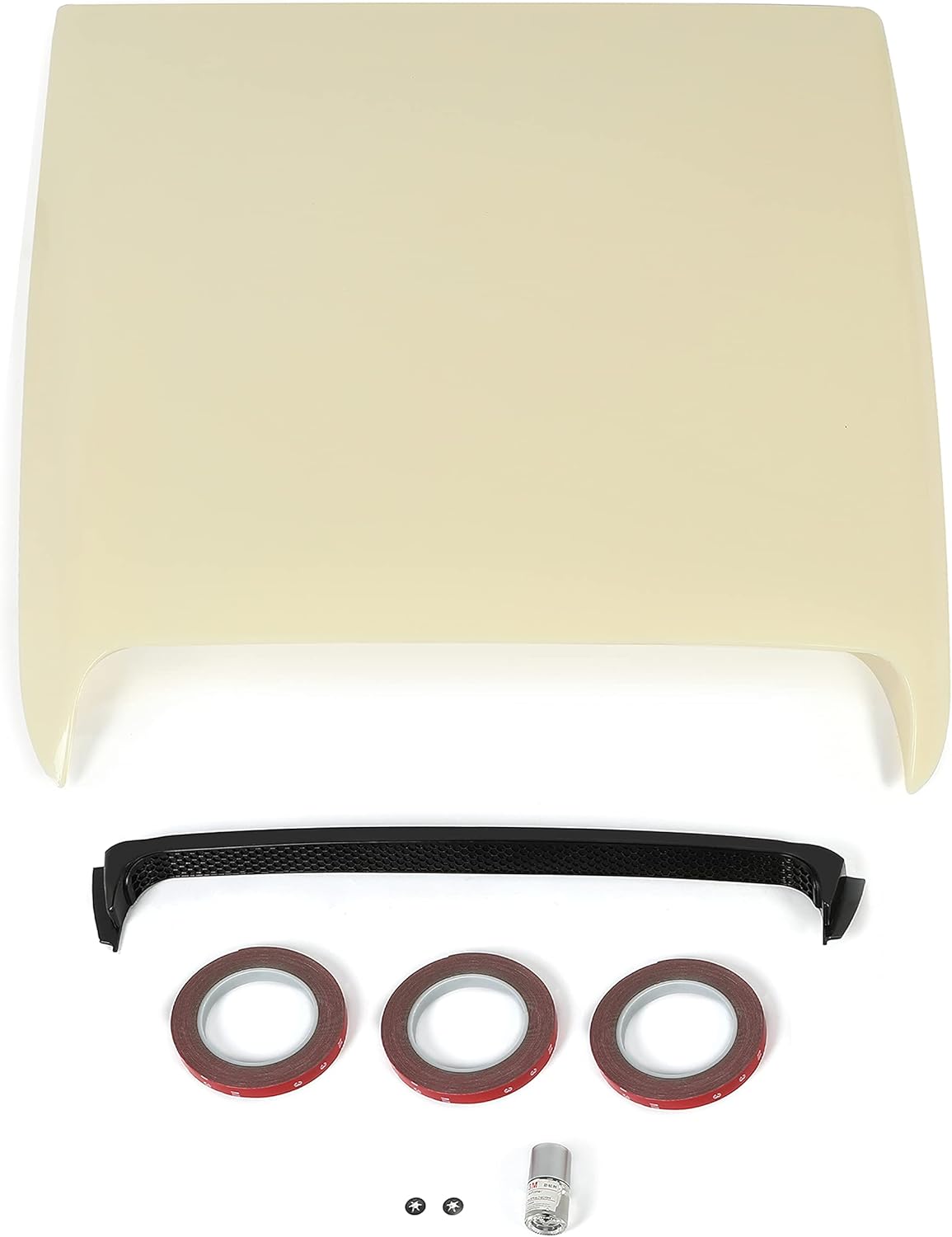 White 25×25" Hood Scoop Kit A27018
