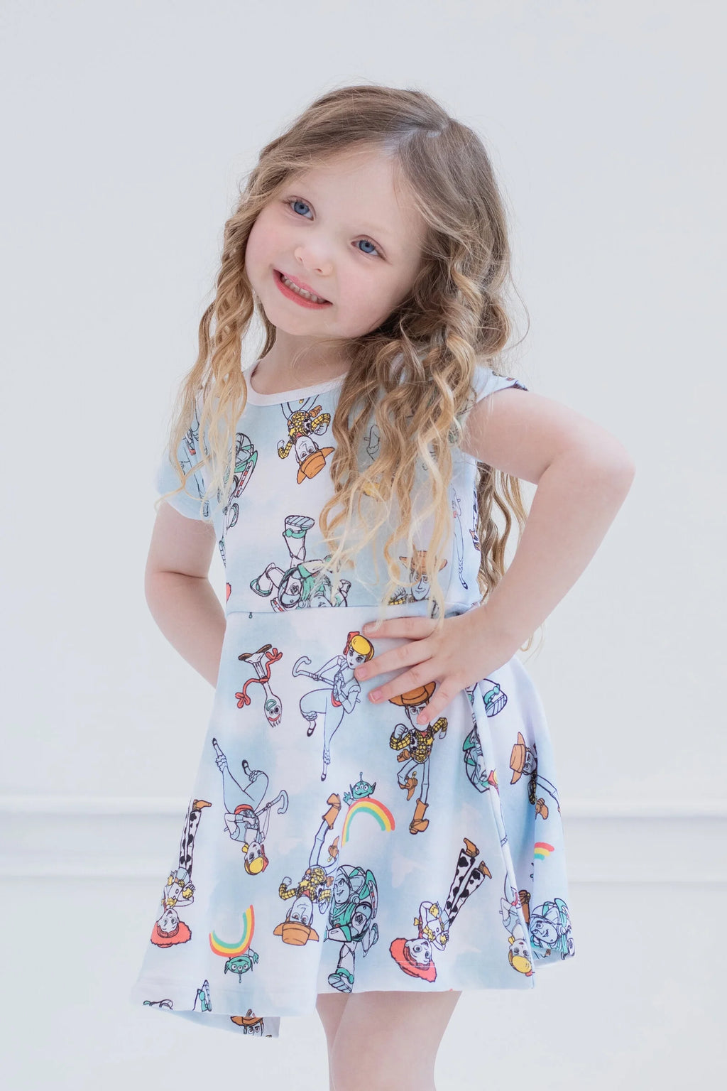 French Terry Skater Dress E515