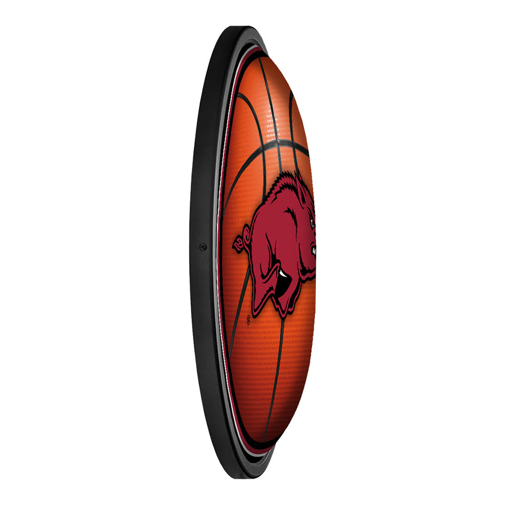 Round Slimline Lighted Wall Sign N110909