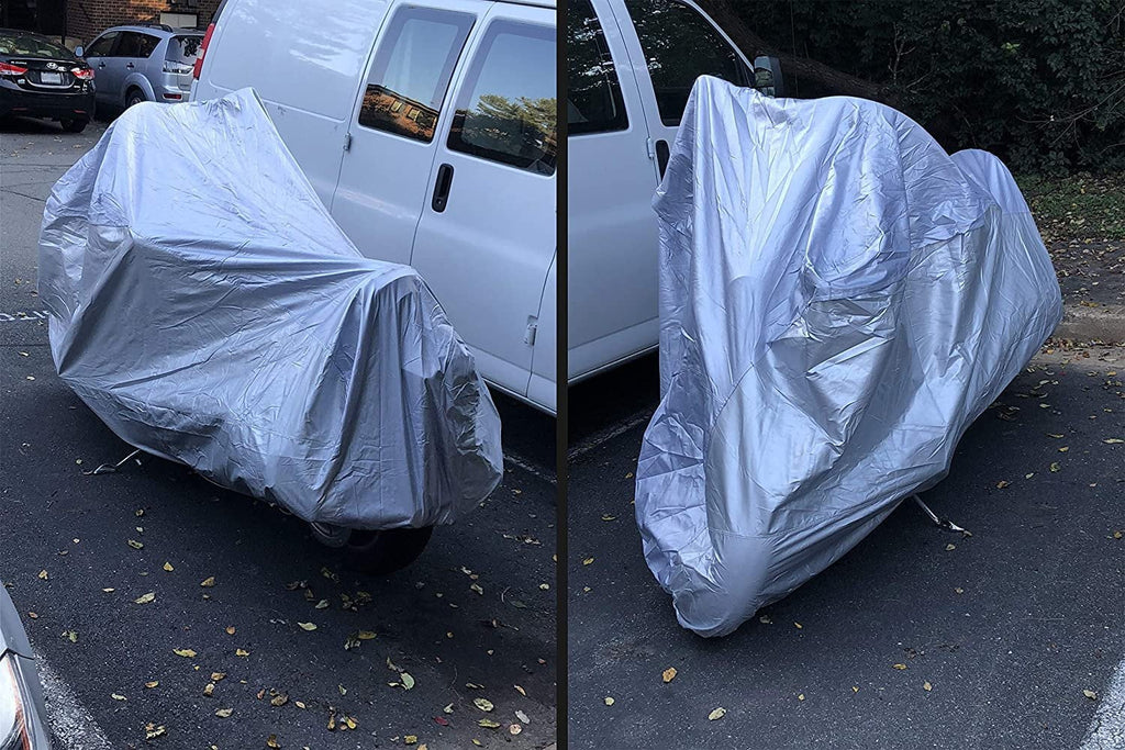 Scooter Cover with Reinforced Securing Straps and Storage Bag K272