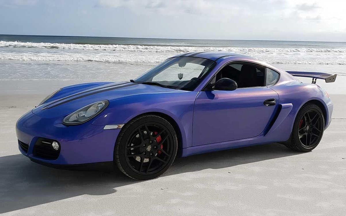 Gloss Blue Vinyl Wrap Film (3ft x 5ft) Pack of 2 Y481