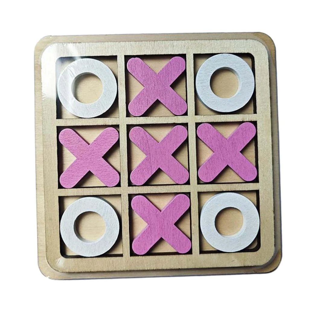 Tic Tac Toe Puzzle Game XO Chess Board Game F966