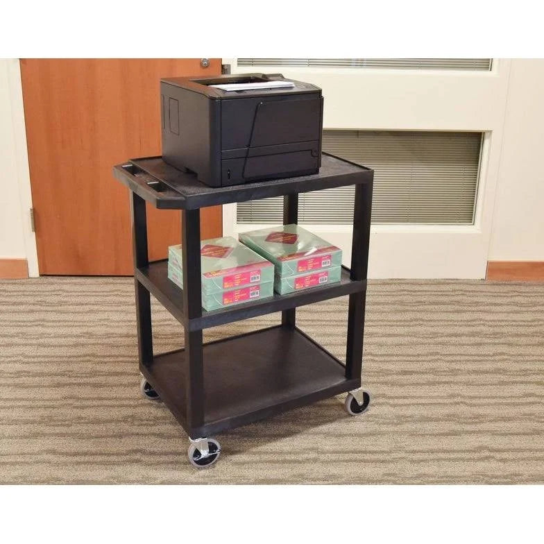 Black Shelf Utility Cart T655979
