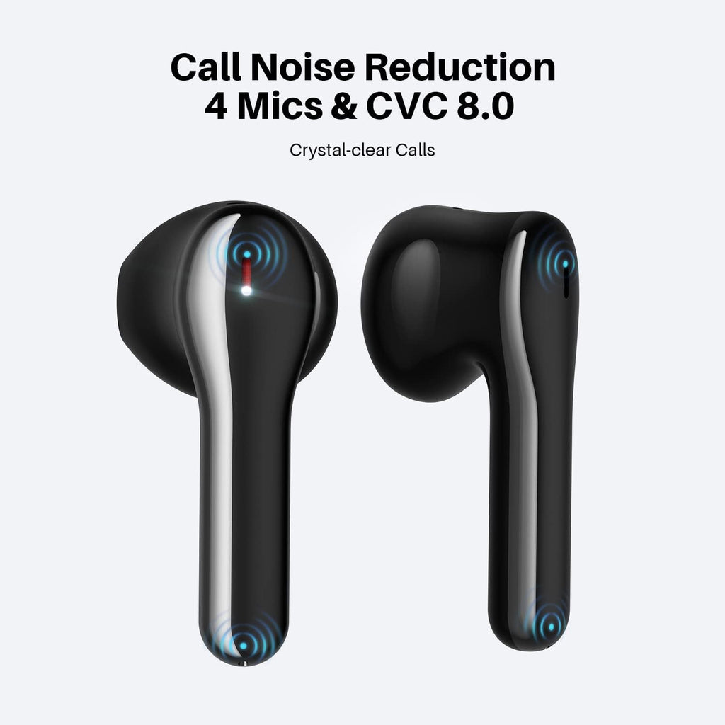 Wireless Earbuds with Bluetooth 5.2, 32H Playtime, Pack of 2 N2126
