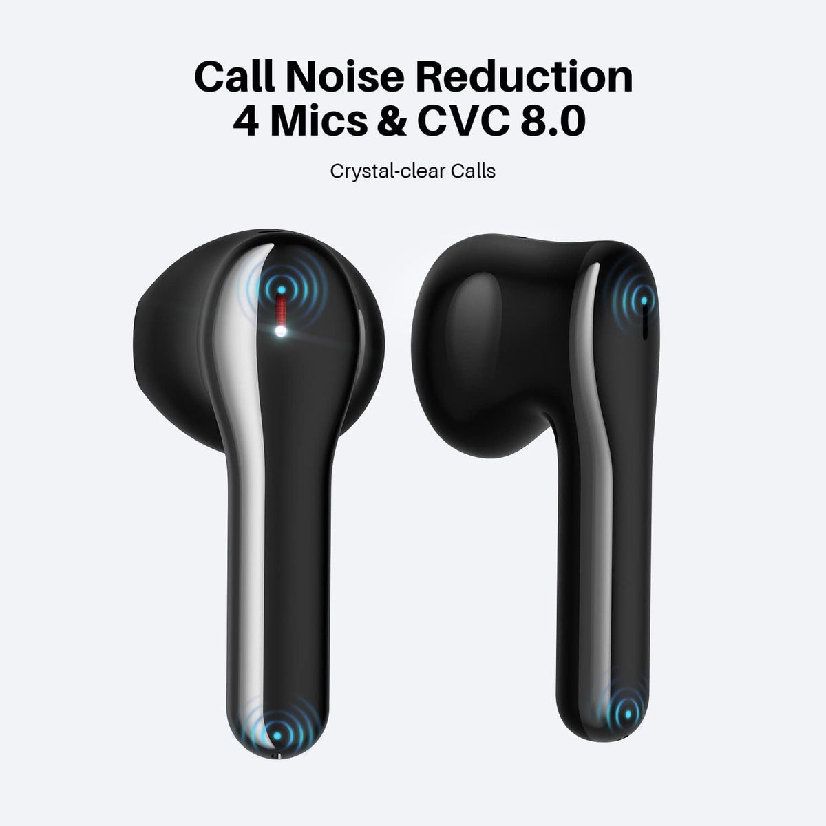 Wireless Earbuds with Bluetooth 5.2, 32H Playtime, Pack of 2 N2126