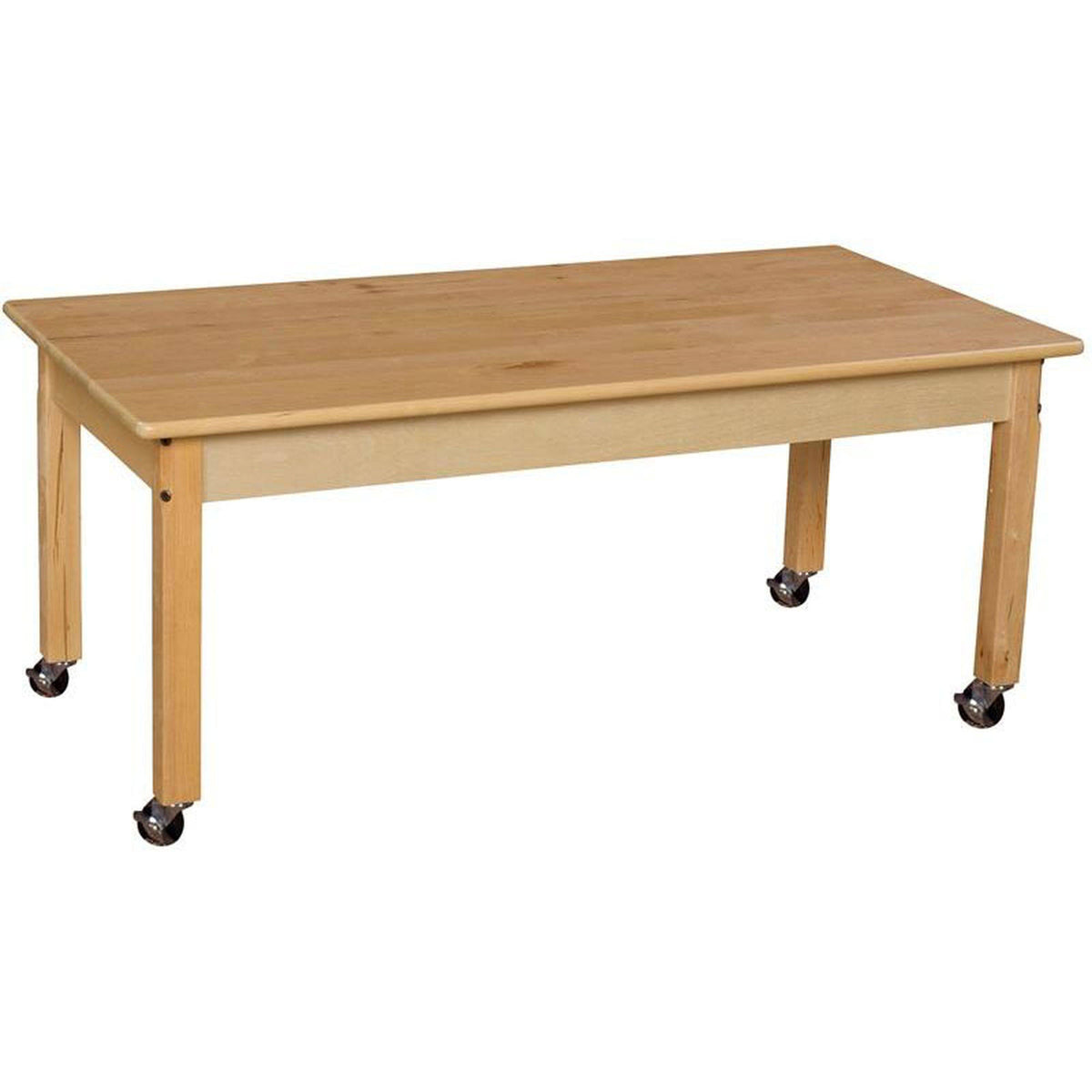 Rectangle Hardwood Table with Legs V90861