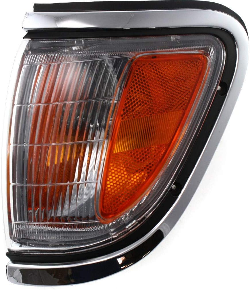 Chrome Parking Light Assembly Pair for Toyota Tacoma 4WD 1995-1997 J344491