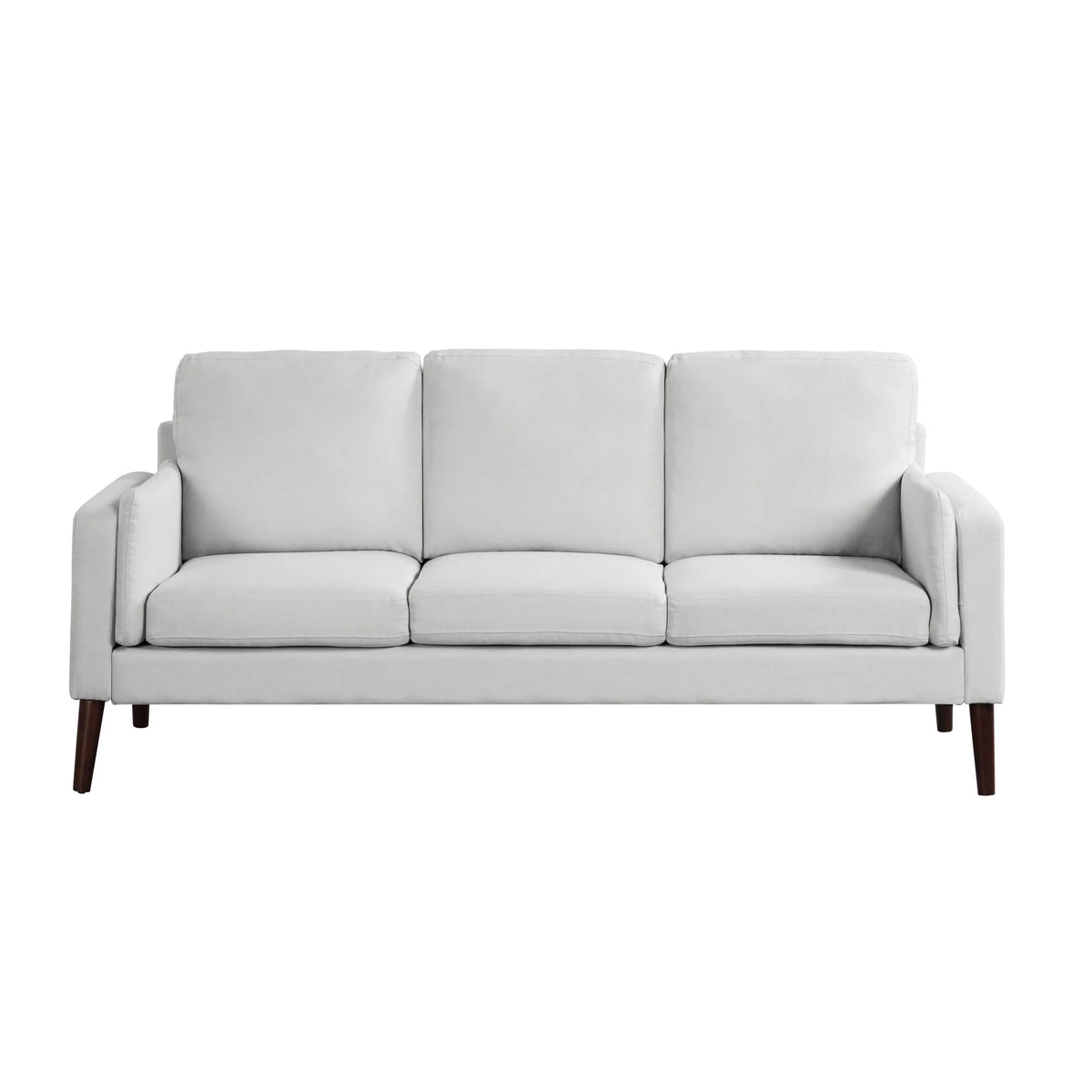 Gray Upholstery Sofa with Side Pocket and USB Power V670047
