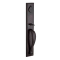 Single Cylinder Handleset with Door Lever and Square Rose Y6232