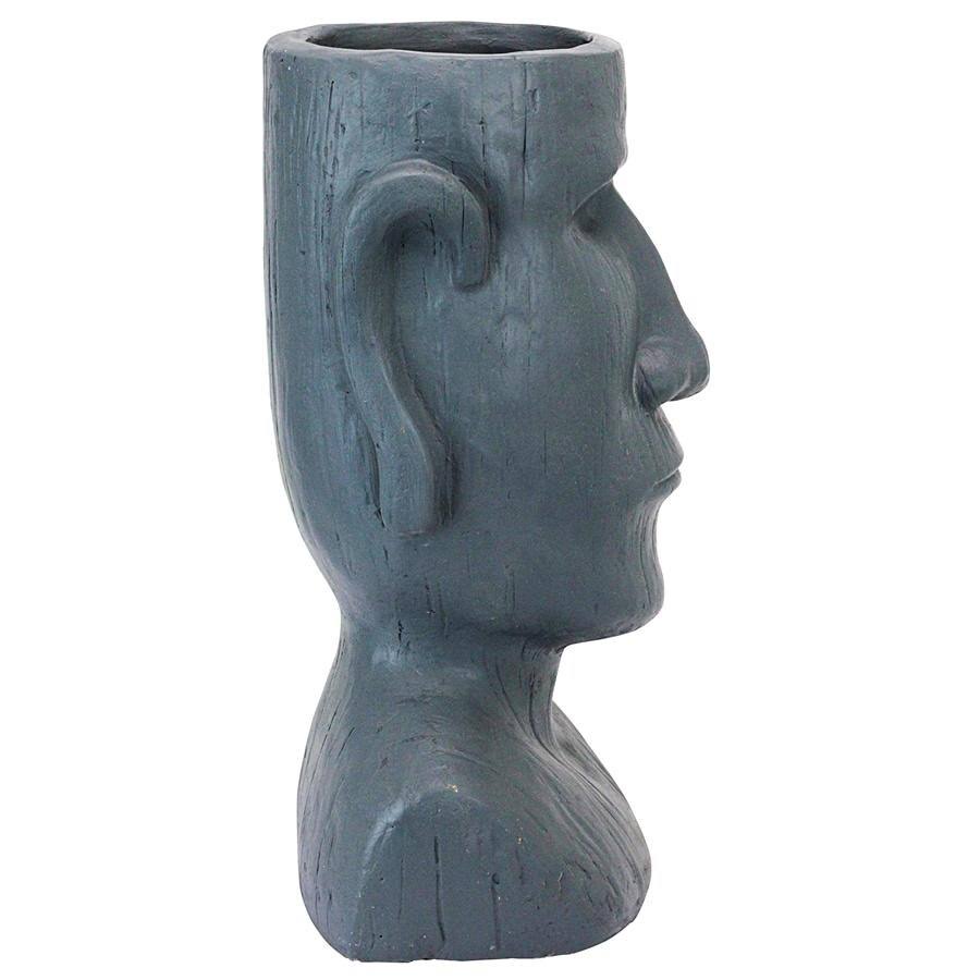 Moai Head Planter Statue M7344