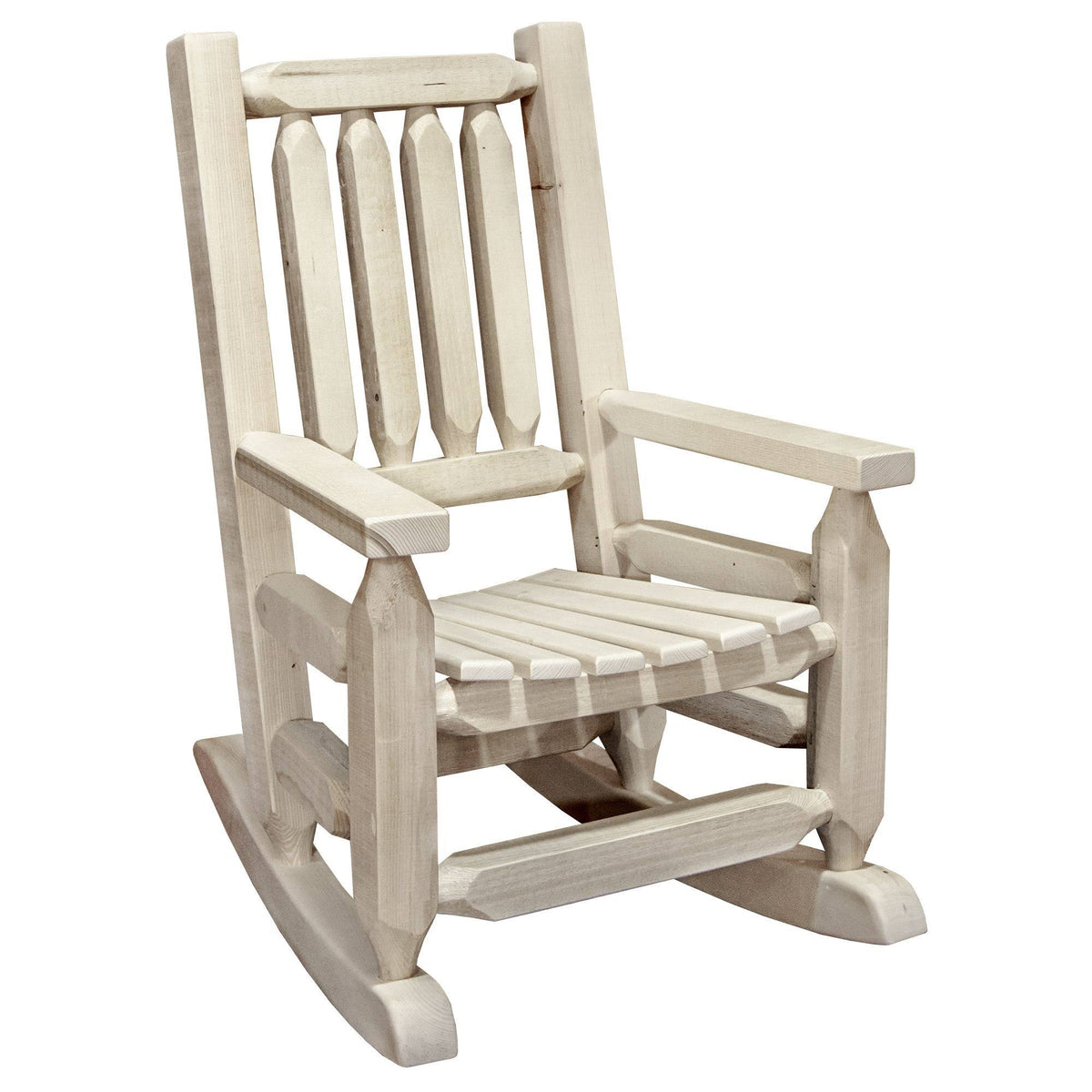 Homestead Log Rocker Q4165
