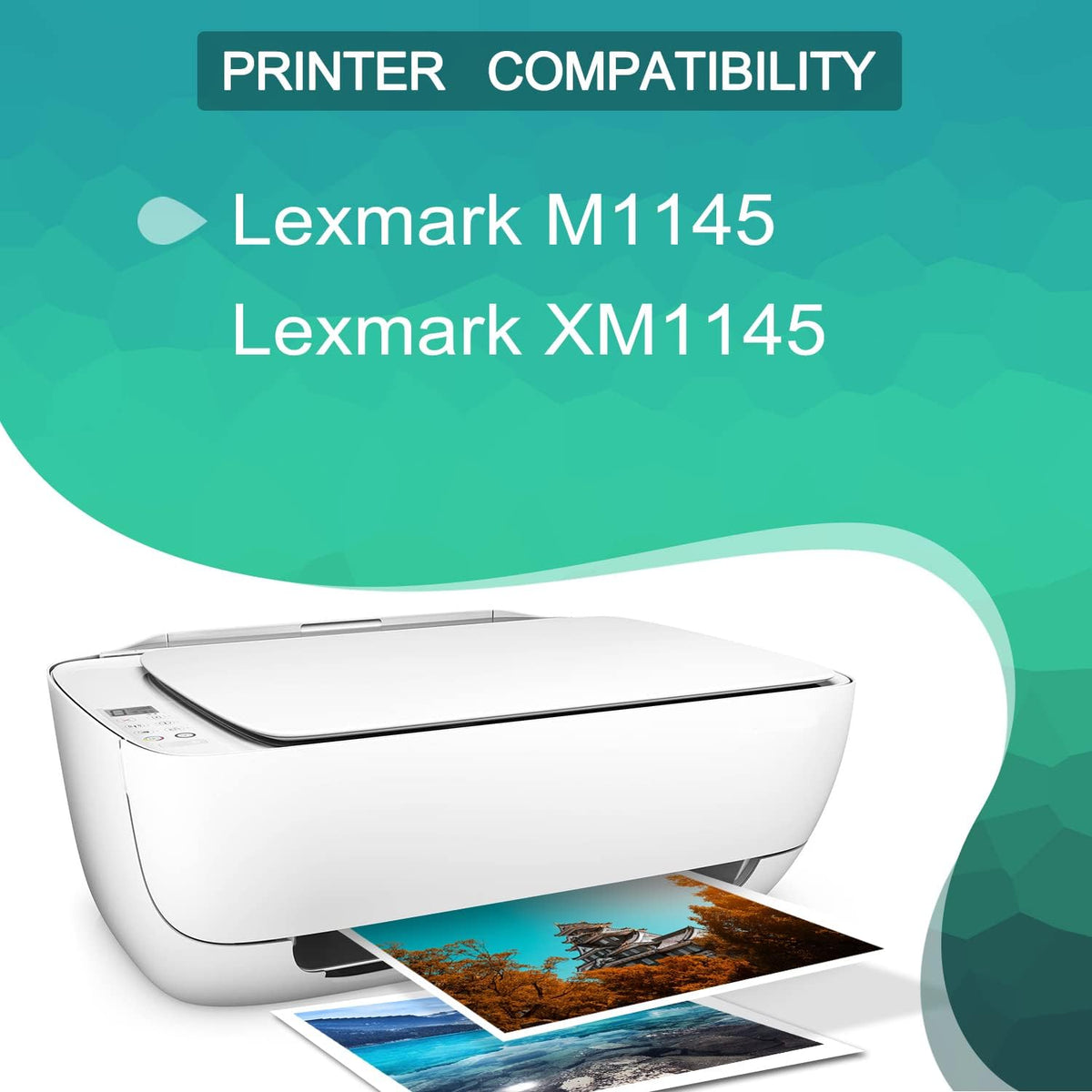 Remanufactured Toner Cartridge for Lexmark Printers（1 Pack） L2700
