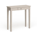 Unfinished Single-Drawer Hall Table D11540