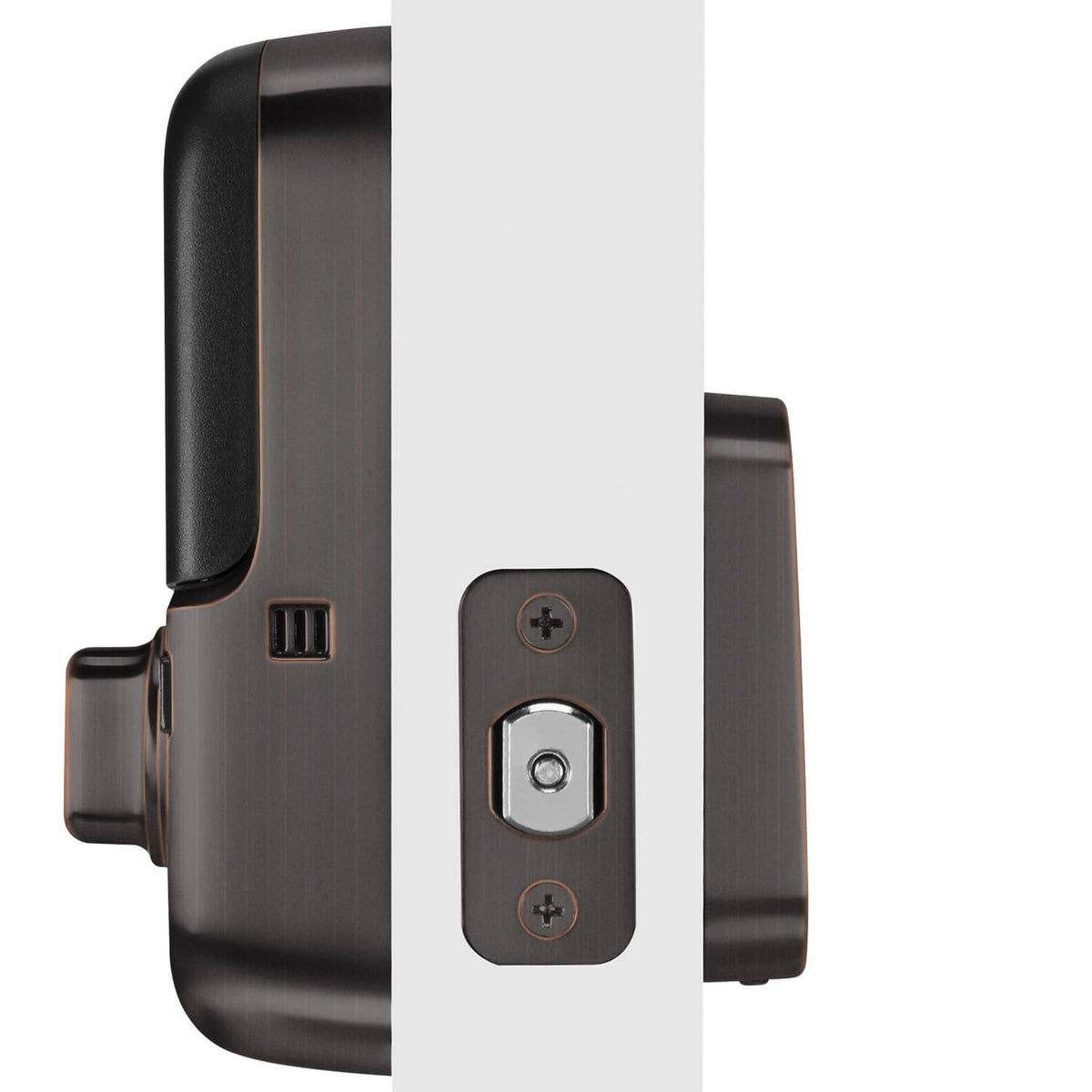 Satin Nickel Key Free Touchscreen Deadbolt E142078