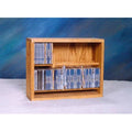 Solid Oak Dowel Media Cabinet D8464