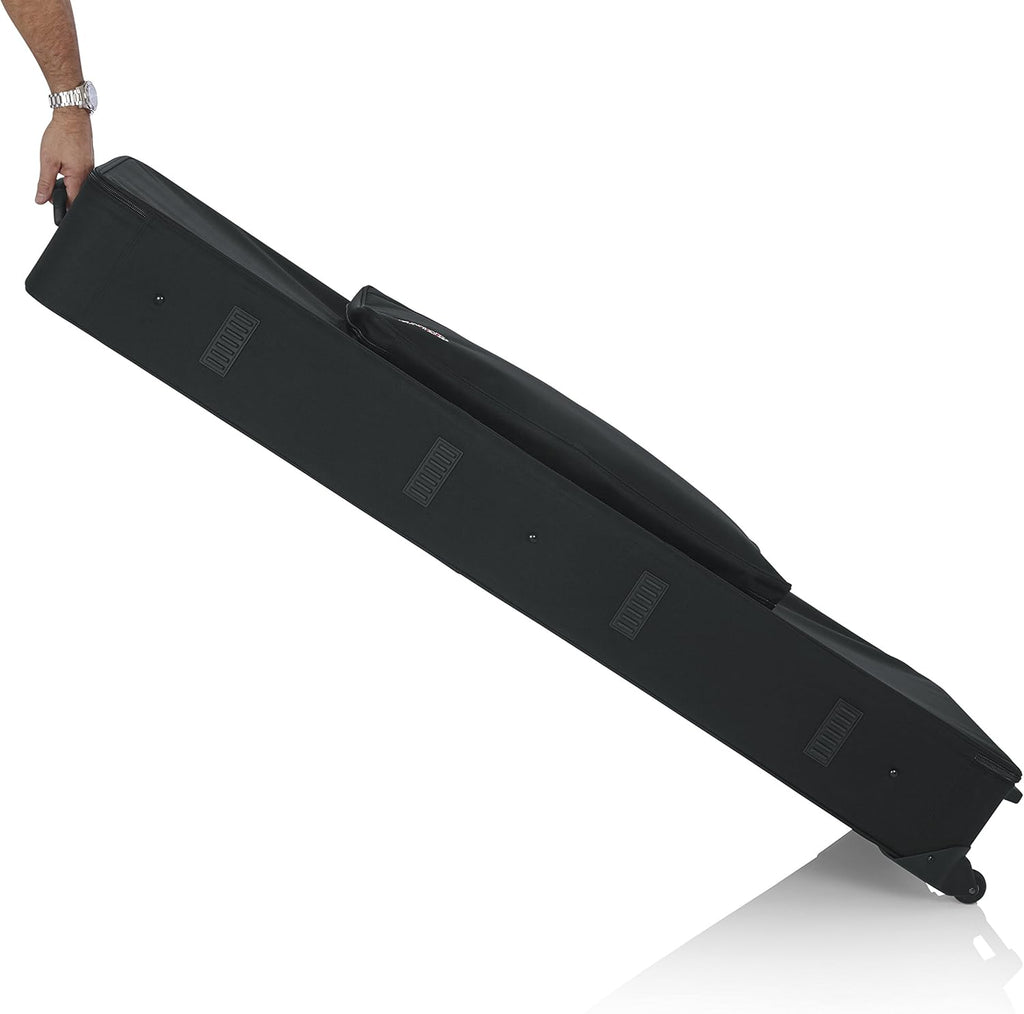 Lightweight Rolling Keyboard Case for 88 Note Keyboards and Electric Pianos J74674