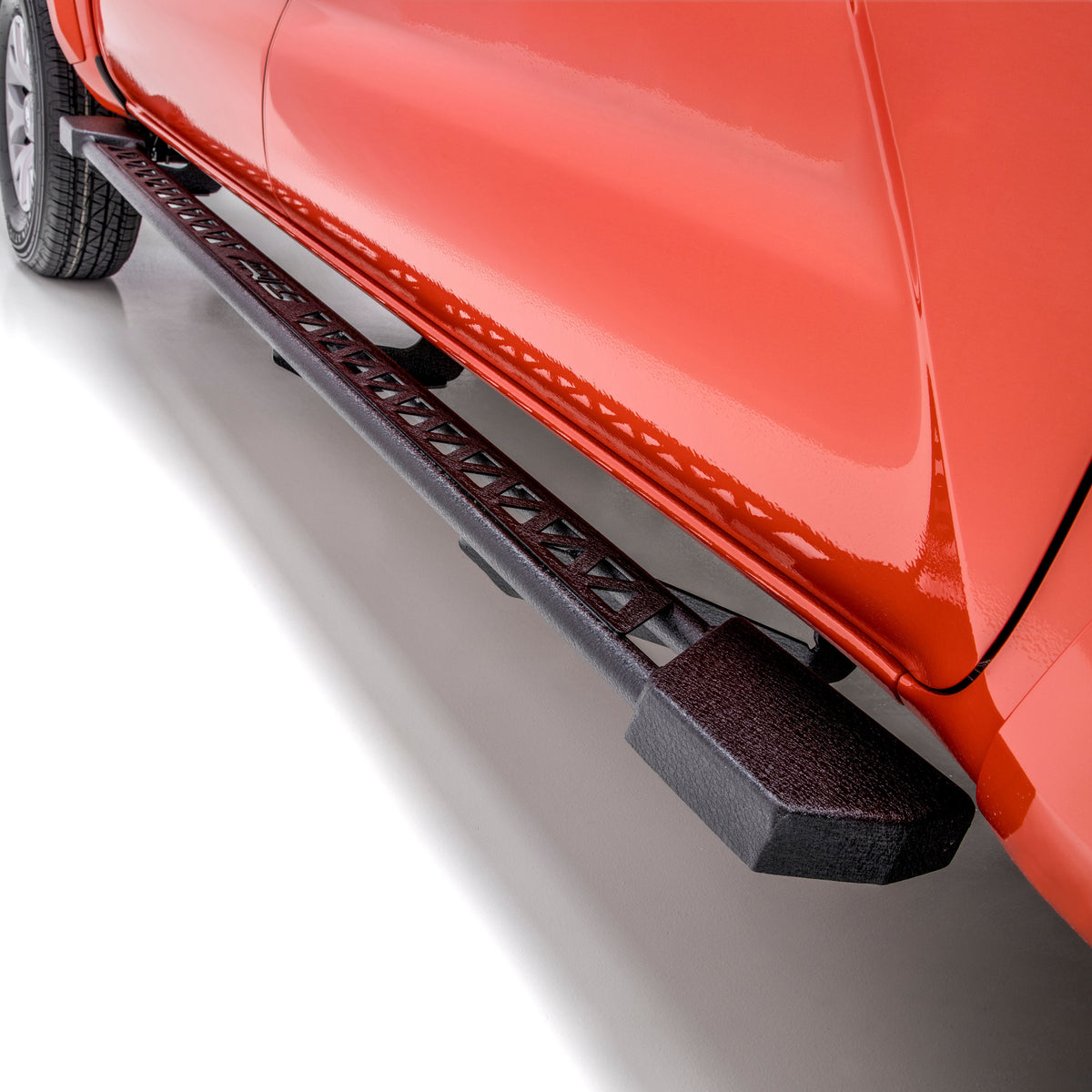 Black Steel Rocker Step Guard Running Boards M1007