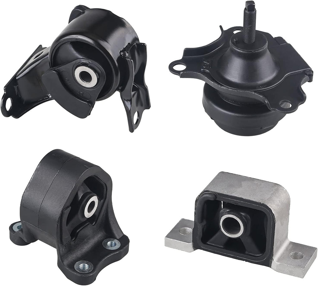4Pcs Engine Motor Mount for Honda CRV 2.4L L4 2002-2006 Automatic Transmission Pack of 2 G15650