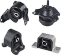 4Pcs Engine Motor Mount for Honda CRV 2.4L L4 2002-2006 Automatic Transmission Pack of 2 G15650
