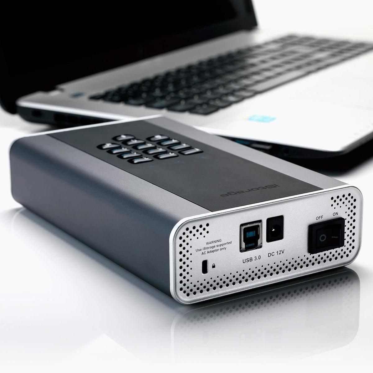 12TB USB 3.1 Secure Encrypted Desktop Hard Drive P524274